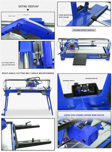 Découpeuse électrique de porcelaine et de carreaux de céramique de 1200mm - Product Image 5