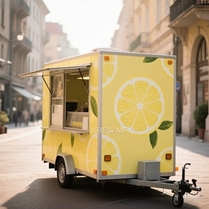 Camion de restauration de rue 2025, poulet rôti, barbecue, crêpes, café, snack, remorque alimentaire avec grill - Product Image 2