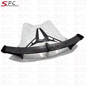SPC svj ปีกหลังคาร์บอนไฟเบอร์แห้งสำหรับฝากระโปรงหลังแลมโบกินี <span class=keywords><strong>Aventador</strong></span> svj + สปอยเลอร์หลังสำหรับ LP700 LP720 LP740LP750โรดสเตอร์ - Product Image 6