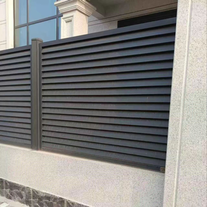 Barrières en aluminium, clôtures de parcs et de jardins, garde-corps de véranda en aluminium antirouille, rampes, clôtures en alliage d'aluminium - Product Image 5