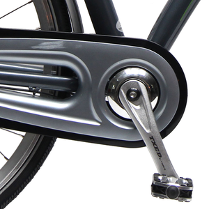 Vélo électrique TXED pratique pour les trajets urbains, avec 7 vitesses, frein à roue avant et arrière, assistance au pédalage, autonomie <span class=keywords><strong>de</strong></span> 60 km, pour les déplacements quotidiens des adultes. - Product Image 5