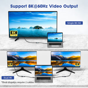 Cable de extensión USB4 <span class=keywords><strong>USB</strong></span> <span class=keywords><strong>C</strong></span> macho a hembra (coaxial)-PD240W 5A Carga rápida 40Gbps Cable de datos de alta velocidad - Product Image 6