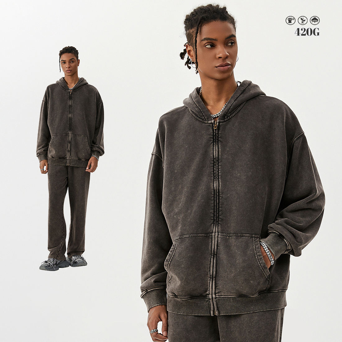 สีเทาเข้ม