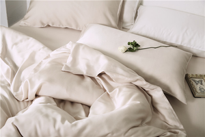 Bộ ga trải giường bằng tre, kiểu dáng hiện đại, nhẹ, siêu mềm, dễ chăm sóc, có túi sâu 14 inch - Product Image 6