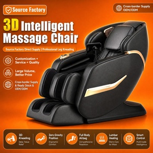 Silla de Masaje de Gravedad Cero 3D para Uso Doméstico, con Bolsas de Aire para Todo el Cuerpo, Control por Voz Inteligente, Masaje de Espalda y Pantorrillas, Rodillos Térmicos Infrarrojos para Pies - Product Image 1