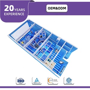 Qiaoqiao, Área de Juegos Interior de 150 Metros Cuadrados con Temática del Océano Azul, Zona Infantil, Equipo de Juego Suave para Centros de Entretenimiento Interior - Product Image 2