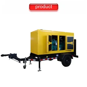 Generator diesel diam, generator tipe trailer pabrik kva 20/30/40/50/60/70/80/100 kw