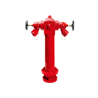 BS750 bouche d'incendie souterraine extérieure conception de pilier britannique arroseur d'incendie en fonte ductile à prix compétitif