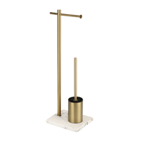 Porte-papier hygiénique Morden Golden en acier inoxydable au design moderne pour la maison ou l'hôtel salle de bain cuisine salle de sport