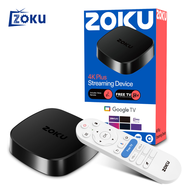 2026 Newest Zoku Android 14 TV Box C5 2GB RAM 16GB ROM BT 5.4 Voice Remote Allwinner H313 Quad Core 8K Dual-Band WiFi