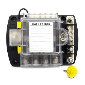 DC 12V 350A 10 way fuse box ATO / ATC Fuse SafetyHub Ignition Protected Fuse Block for car boat marine
