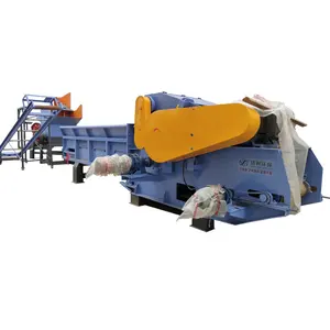 Cable sheath, clothes, yarn, chemical fiber recycling plastic powerful and efficient automatic shredder grinder crusher machine