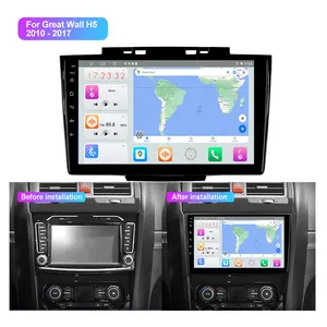 Jmance เครื่องเสียงติดผนังขนาด9นิ้วสำหรับ Great Wall H5 2010 - 2017 Frame 8 core 4G แอนดรอยด์ Auto CarPlay 2 DIN กล้องบันทึกคู่