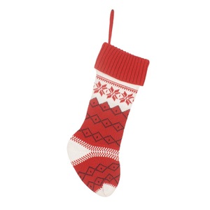 <span class=keywords><strong>Chaussettes</strong></span> de Noël personnalisées, écologiques, élégantes, imprimées, tricotées, rembourrées, sac cadeau, pendentif, pour enfants, vacances, nouveauté 2026 - Product Image 4