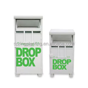 Caja <span class=keywords><strong>de</strong></span> reciclaje <span class=keywords><strong>de</strong></span> metal a precio barato <span class=keywords><strong>de</strong></span> fábrica con candado <span class=keywords><strong>Zapatos</strong></span> <span class=keywords><strong>usados</strong></span> Ropa Donat Box - Product Image 6