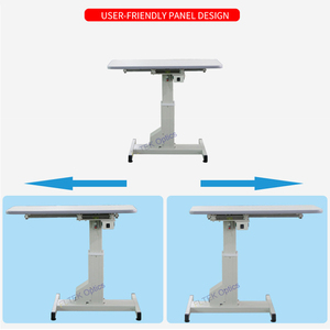 Mesa Elevadora de Optometría Shanghai Fltek C-160A, 50x90cm, Altura 65-85cm, Deslizamiento de 40cm, Cierre Rojo, Tamaño de la Superficie de Trabajo (L*W) 50 * 90 - Product Image 4