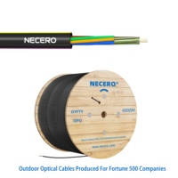 Cable de fibra óptica Amphenol para microductos exteriores Necero de 12 núcleos
