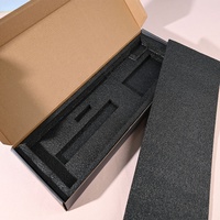 Caja de Embalaje de Cartón Corrugado para Teclado Plegable, Impresión Personalizada, Cumple con RoHS, Material Reciclado, Esponja
