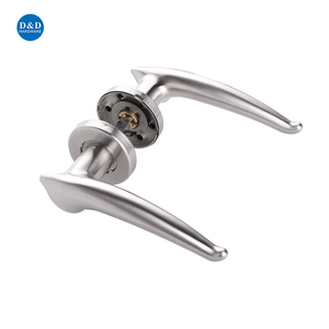 Hiện đại rắn thép không gỉ Lỗ mộng khóa bộ cửa xử lý đòn bẩy cho các tòa nhà văn phòng - Product Image 1