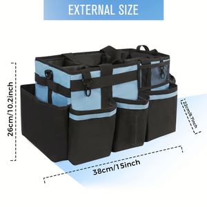Kitchen <b>Caddy</b> Organizer <b>with</b> <b>Handle</b> & Adjustable Shoulder Straps Wearable <b>Cleaning</b> <b>Caddy</b> Bag - Product Image 4