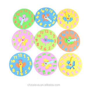 Shape Color Sorting Clock Teaching Time <strong>Number</strong> <strong>Blocks</strong> Puzzle <strong>Stacking</strong> Sorter Jigsaw Montessori Early Learning Educational Toy - Product Image 3