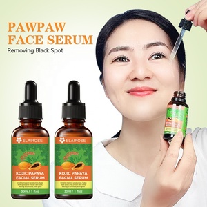 Suero Corporal y Nasal Nocturno Vegano de Papaya, Antiarrugas, Iluminador, con Centella Asiática, 30 ml, Ácido Kójico, Ácido Hialurónico, Vitamina C, Marca Privada ODM - Product Image 6