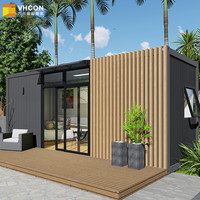 Kit de Maisons Conteneurs Préfabriquées de Luxe Modernes à Bas Coût, à 2 et 3 Étages, Nouvelles et Préfabriquées, pour Construction Souterraine