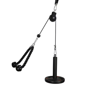Système de <span class=keywords><strong>poulie</strong></span> de câble Portable <span class=keywords><strong>pour</strong></span> équipement de gymnastique à domicile Pin de chargement amélioré Triceps Pull Biceps Curl Triceps Arm Workouts - Product Image 6