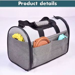 Free Sample Pet <b>Carrier</b> Airline Approved <b>Soft</b> Sided for Medium Puppy and <b>Cats</b> Portable Pet Travel Bag - Product Image 6
