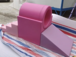 Trẻ Mới Biết Đi Và Trẻ Mẫu Giáo Trẻ Em Màu Hồng Mềm Chơi Thiết Bị Bọt Chơi Set - Product Image 6