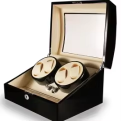 Mecanismo de manivela tensora para reloj mecánico, caja motorizada de 4+6 dígitos, caja de exhibición para mantenimiento de relojes con acabado piano - Product Image 2