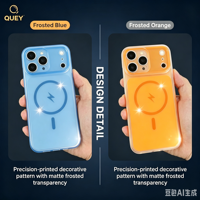 Nouvelle coque de téléphone magnétique 2 en 1 effet peau bicolore, anti-chute, antidérapante, compatible avec les smartphones, vente en gros