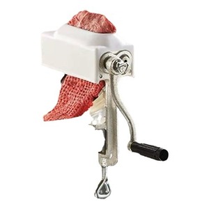 Máquina Ablandadora <span class=keywords><strong>de</strong></span> Carne para BBQ, Herramienta Manual <span class=keywords><strong>de</strong></span> Metal para Ablandar Carne <span class=keywords><strong>de</strong></span> Res con Manivela y Abrazadera <span class=keywords><strong>de</strong></span> Mesa para el Hogar - Product Image 1