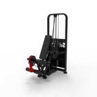 Équipement de fitness commercial ergonomique, réglable et sécurisé, avec système à pignons, pour extensions et curls des jambes, certifié CE, direct usine, en acier Q235
