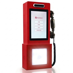 Libro de Visitas con Pantalla Táctil de 10.1'', Grabador de Voz con Audio y Video, Libro de Visitas para Bodas y Eventos, Cabina Telefónica Retro con Video - Product Image 5