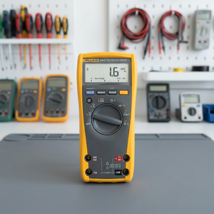 Multimètre professionnel FL UKE 179C True RMS haute précision 1000V 10A (0,5% + 3) avec indicateur de batterie faible et affichage numérique - Product Image 1