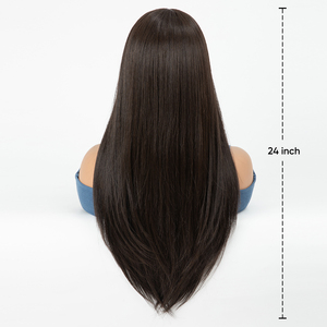 Wholesale Synthetic Glueless Frontal Lace <strong>Wig</strong> Fibra Futura Kanekalon Hair Extension Mono Lace <strong>Wigs</strong> Monofilament <strong>Wig</strong> for Women - Product Image 3