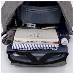 2023 New Custom Best Business Travel Anti-theft Men Leisure Waterproof Laptop <b>Backpack</b> Bag With Usb Charging - Product Image 3