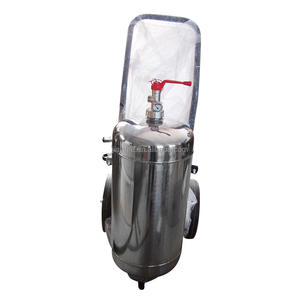 Extincteur à chariot en acier inoxydable SS304/SS316 de haute qualité, personnalisé en usine, 25 kg/50 kg/75 kg, poudre sèche/mousse/eau - Product Image 6