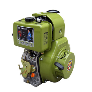 7.5KW de un solo cilindro verde Italia Tipo de ejército del <span class=keywords><strong>motor</strong></span> diesel - Product Image 1