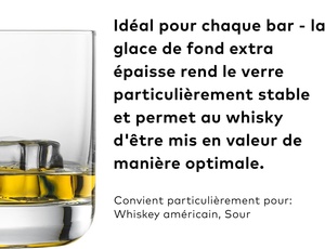 Vaso Clásico de Cristal Redondo para Degustación de Whisky, Base Gruesa, Sin Plomo, 200-400ml, para Bar, Fiestas, Bodas, con Logotipo Personalizado - Product Image 2