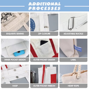 Borsa a Mano in Tela Pratica ed Ecologica, Design Riciclato Personalizzato, Stile Retrò per Uso Quotidiano, Taglia Media, Marca Seline - Product Image 6