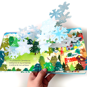 Nouveau livre d'histoires pour enfants en 3D pop-up pour Noël, cadeau de Noël pour garçons et filles, livre de jeux, design imperméable - Product Image 5