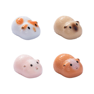 ดีพี มินิเอเจอร์ ตุ๊กตาหนูตะเภาเรซิ่นงานฝีมือประดับตกแต่งสำหรับตั้งโชว์บนเดสก์ท็อปที่บ้าน - Product Image 5