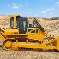 Matériel de terrassement et de construction puissant à haute traction, équipement modulaire hydraulique sur chenilles de 21 tonnes et 220 CV, SD20-5 pour autoroute