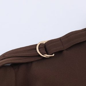 TAOP&ZA Vestido de Mujer, Nueva Colección Primavera 2026 - <span class=keywords><strong>Elegante</strong></span> y Versátil Vestido Midi sin Mangas con Cuello Solapa y Cinturón 2343572 - Product Image 4