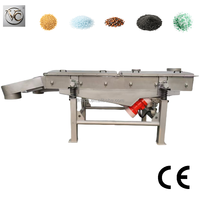 Crible vibrant linéaire FKJX en acier inoxydable 304 pour le classement des grains et l'élimination des impuretés dans l'atelier de transformation alimentaire