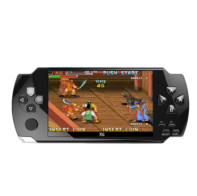 X6 4.3 inch 8 bit Arcade classic Handheld Game Player Portable Retro X7 TV video game console