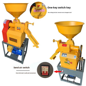 Mini Molino de Arroz y Máquina Peladora de Granos para el Procesamiento de Maíz, Mijo y Soja - Product Image 3