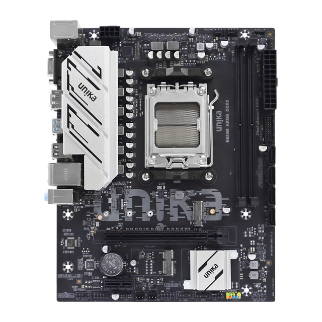 Brand New UN-B650M ARGB DDR5 BLACK WARRIOR Motherboard B650/Socket AM5 Factory Price Excellent Quality